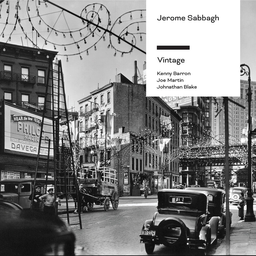 the album cover for Jermoe Sabbagh - Vintage