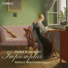 the album cover for Schubert / Brautigam - Impromptus Opp. 90 & 142 (Hybr)