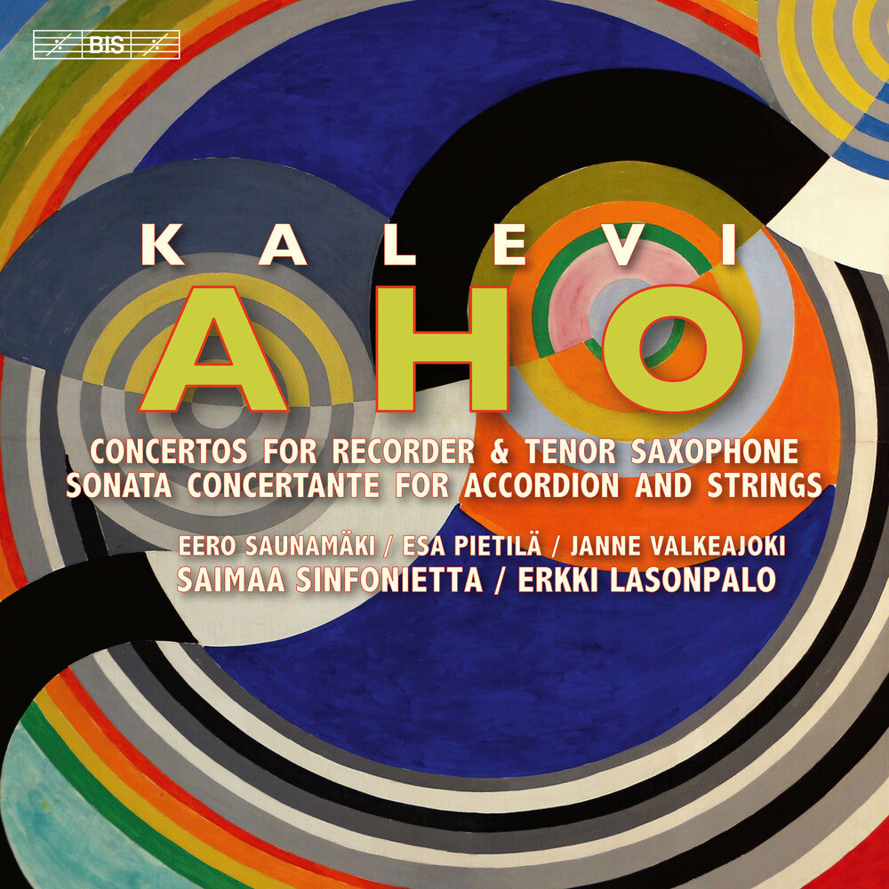 Aho / Saunamaki / Valkeajoki - Concertante Works For Recorder Saxophone (Hybr) [CD]