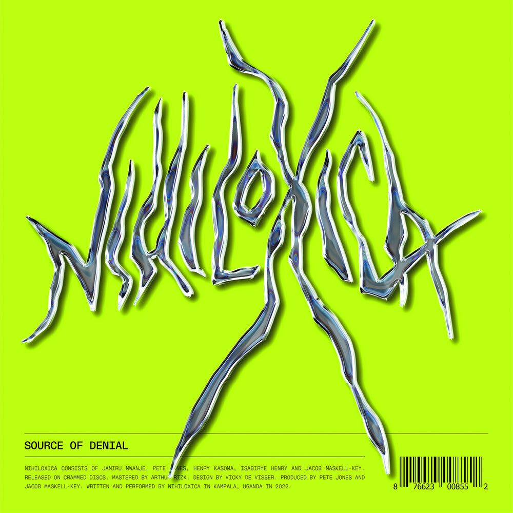 the album cover for Nihiloxica - Source Of Denial