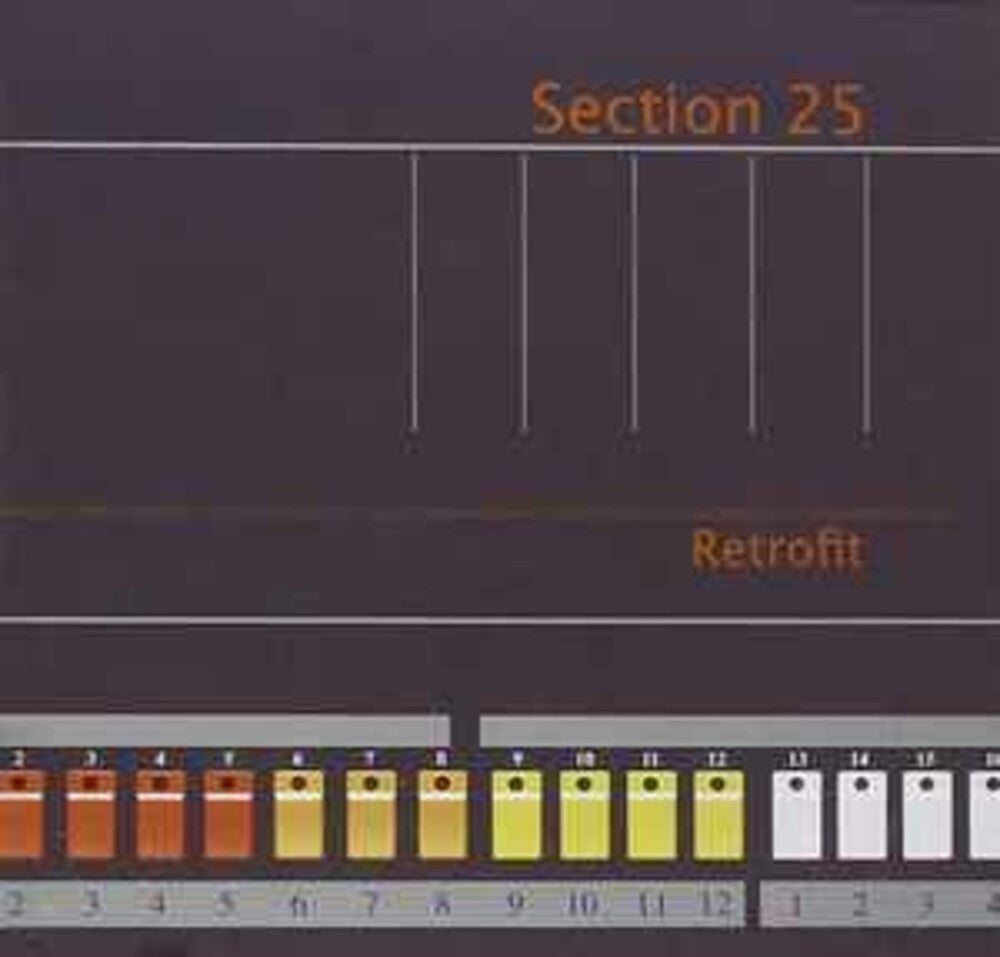 the album cover for Section 25 - Retrofit [Colored Vinyl] [Limited Edition] (Org) [Download Included]