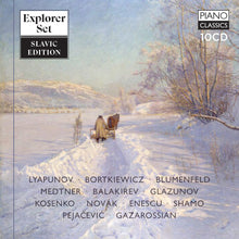 the album cover for Lyapunov / Blumenfeld / Novak - Explorer Set - Slavic Edition