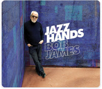 the album cover for James, Bob - Jazz Hands