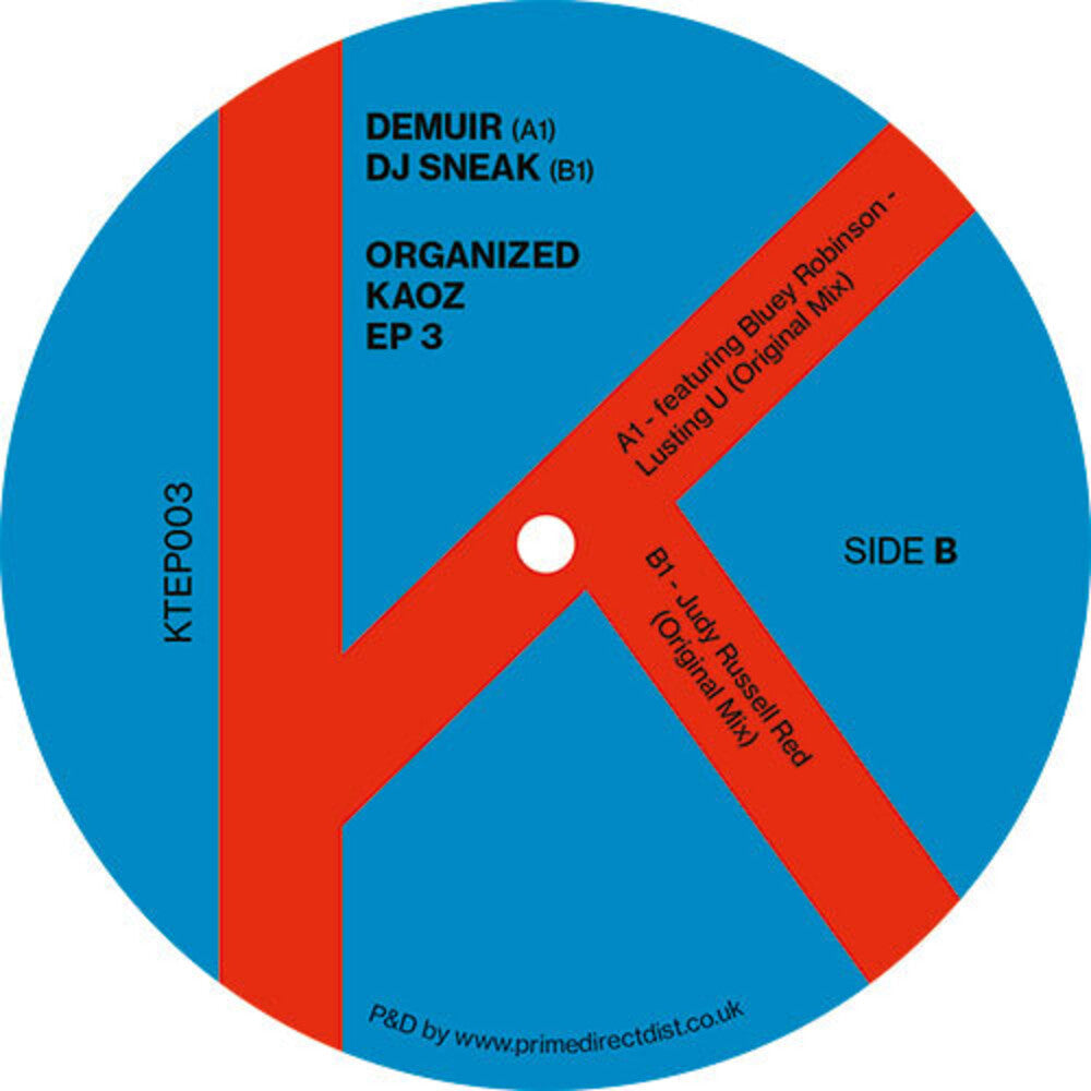 the album cover for Organized Kaoz Ep 3 / Various - Organized Kaoz Ep 3 / Various