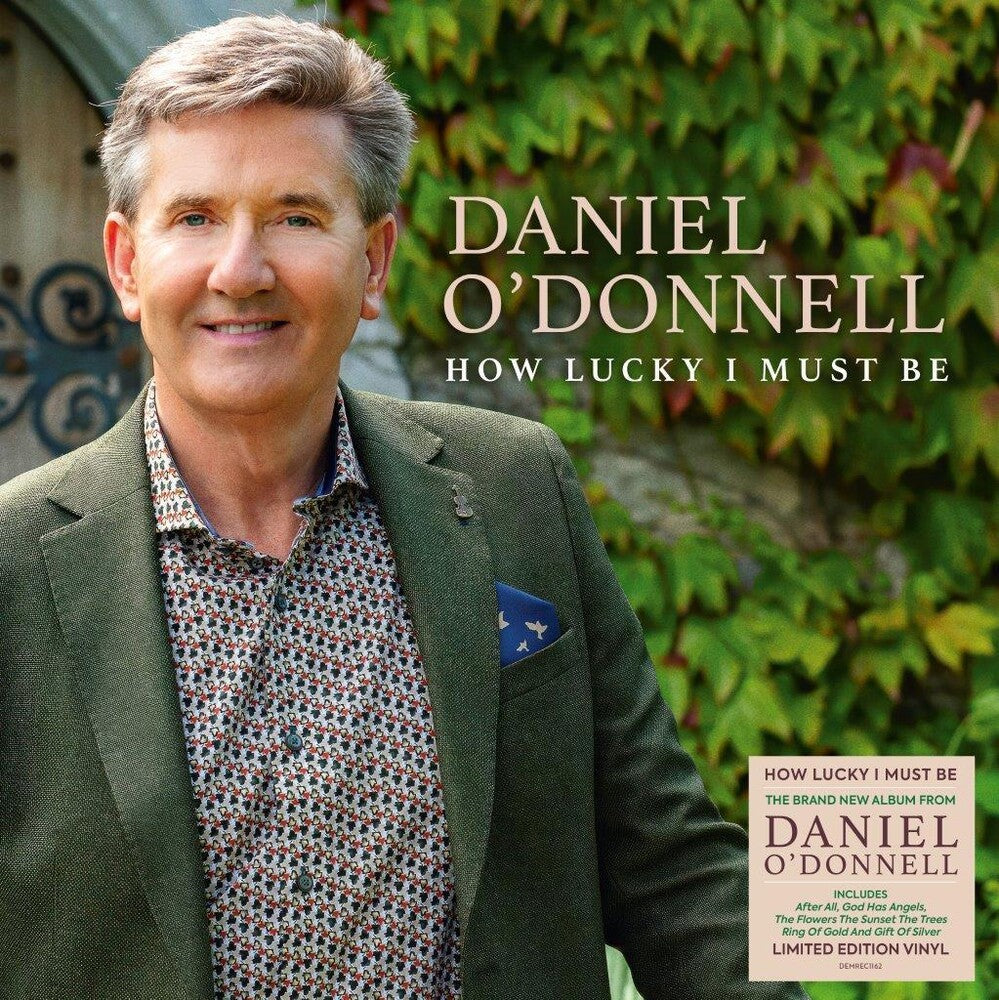 the album cover for Daniel O'Donnell - How Lucky I Must Be (Blk) (Uk)