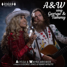 the album cover for Wayne & Alyssa - A&W Sing George & Tammy
