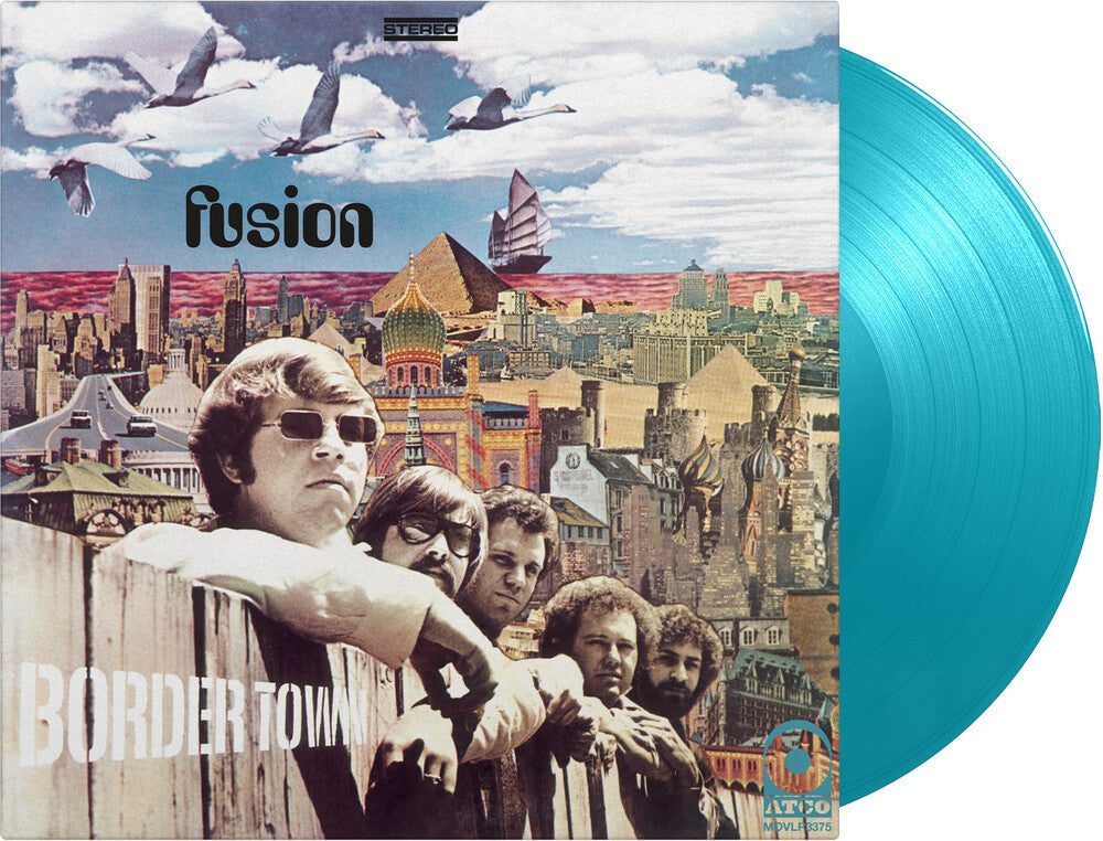 the album cover for Fusion - Border Town [Colored Vinyl] [Limited Edition] [180 Gram] (Trq) (Hol)