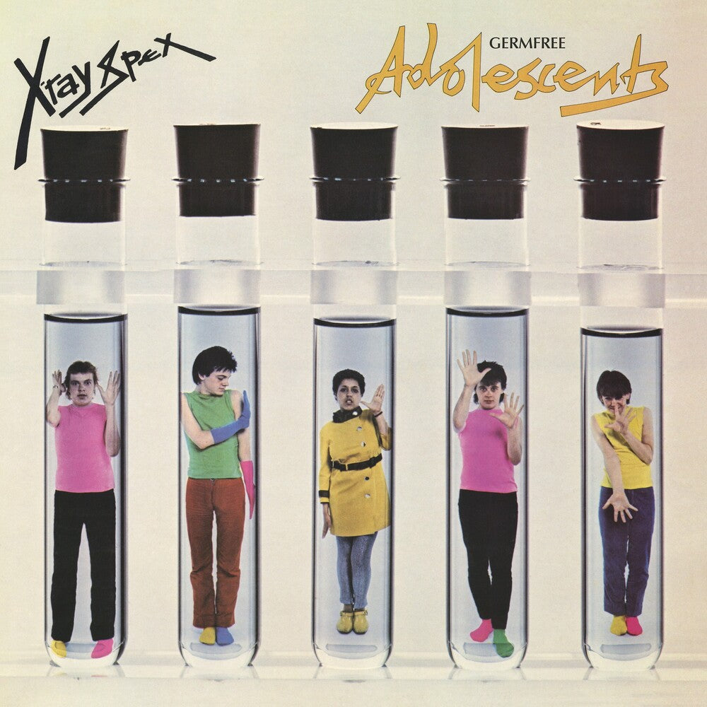 the album cover for X-Ray Spex - Germ Free Adolescents (Bonus Tracks) [With Booklet] [Reissue]