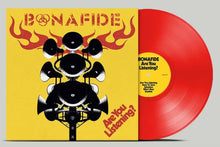 the album cover for Bonafide - Are You Listening? - Red [Colored Vinyl] (Red)
