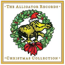 the album cover for Alligator Christmas Collection / Various (Cvnl) - Alligator Christmas Collection / Various [Clear Vinyl]
