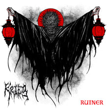the album cover for Krieg - Ruiner [Colored Vinyl] (Wht)
