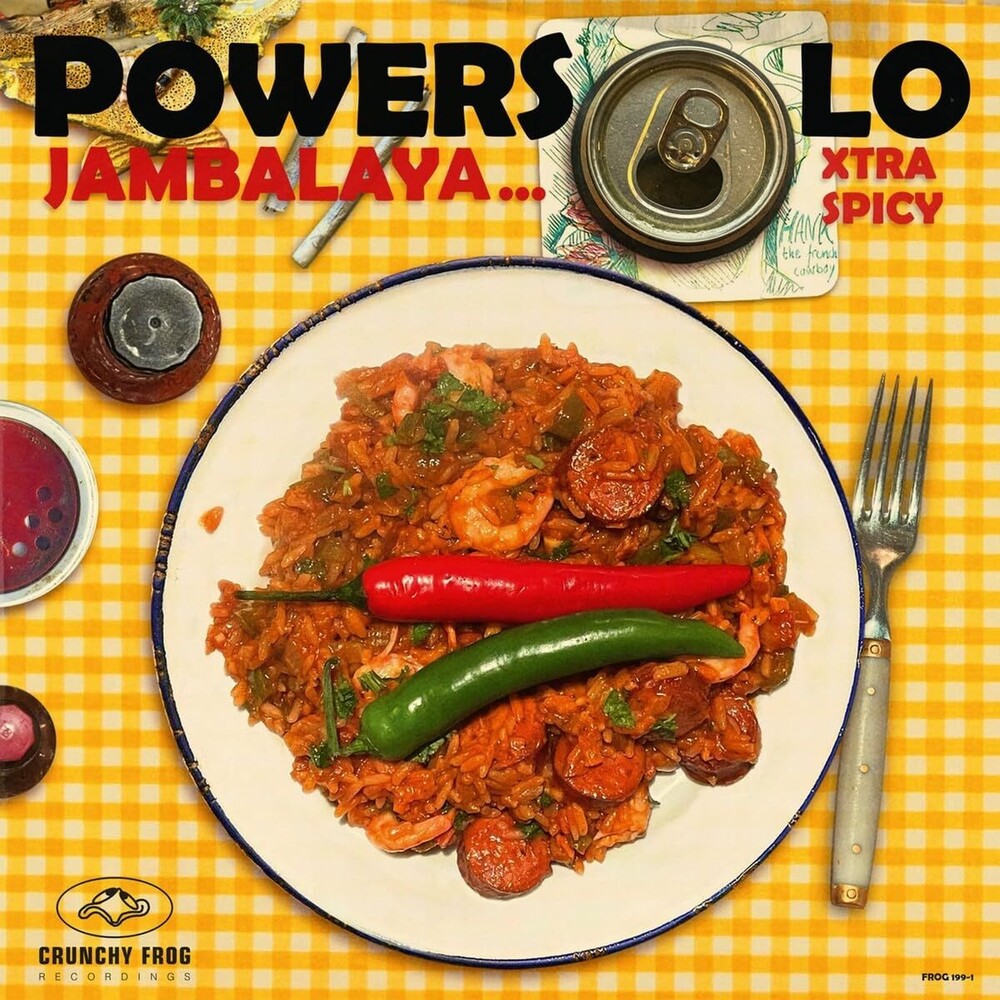 the album cover for Powersolo - Jambalaya Extra Spicy (Can)