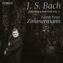 the album cover for J Bach .S. / Zimmermann - Sonatas & Partitas Vol. 2 (Hybr)