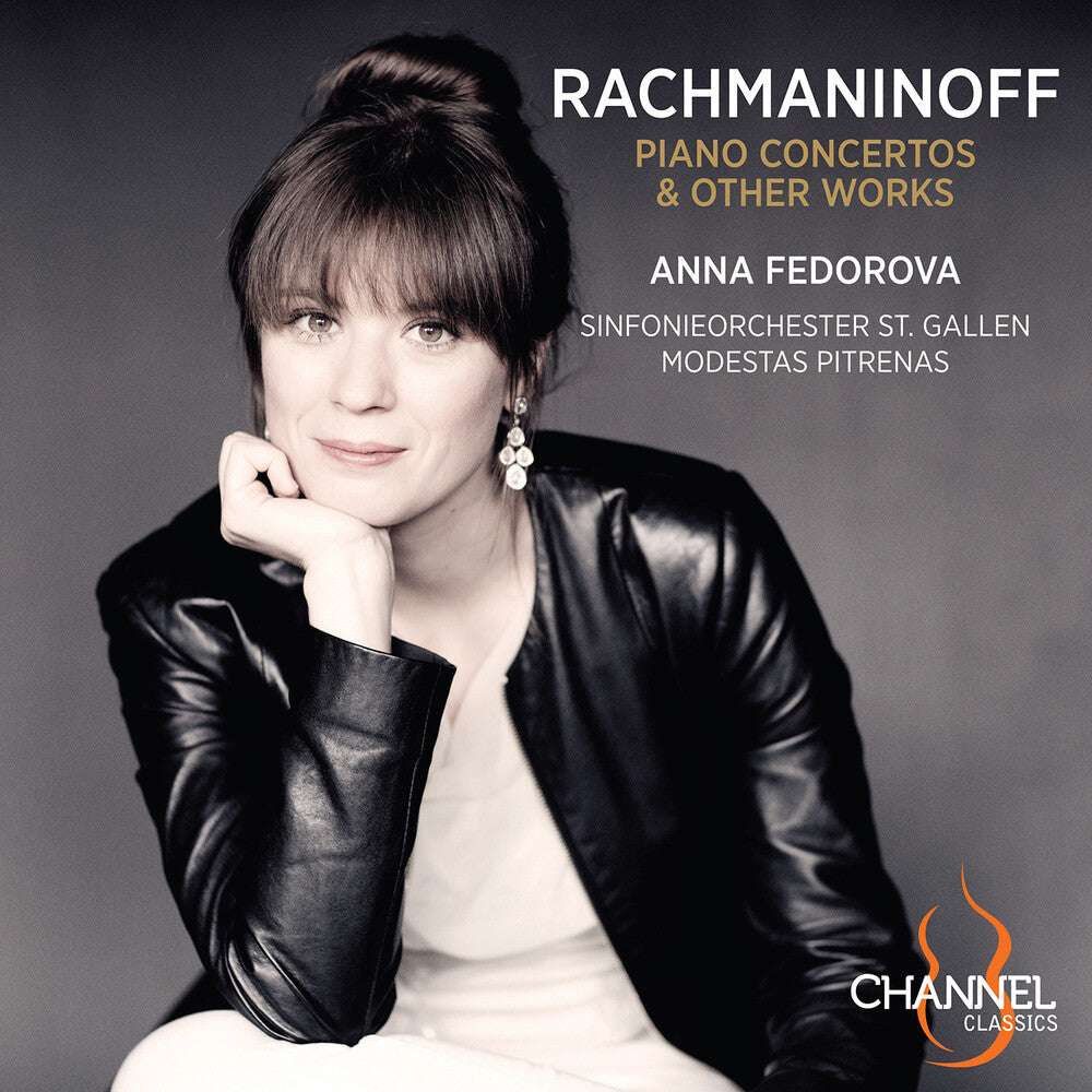the album cover for Rachmaninoff / Fedorova - Piano Concertos & Other Works