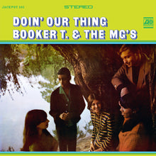 the album cover for Booker T. & The Mg's - Doin' Out Thing