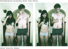 the album cover for Edinburgh School for the Deaf - New Youth Bible [Colored Vinyl] (Slv) (Aniv)