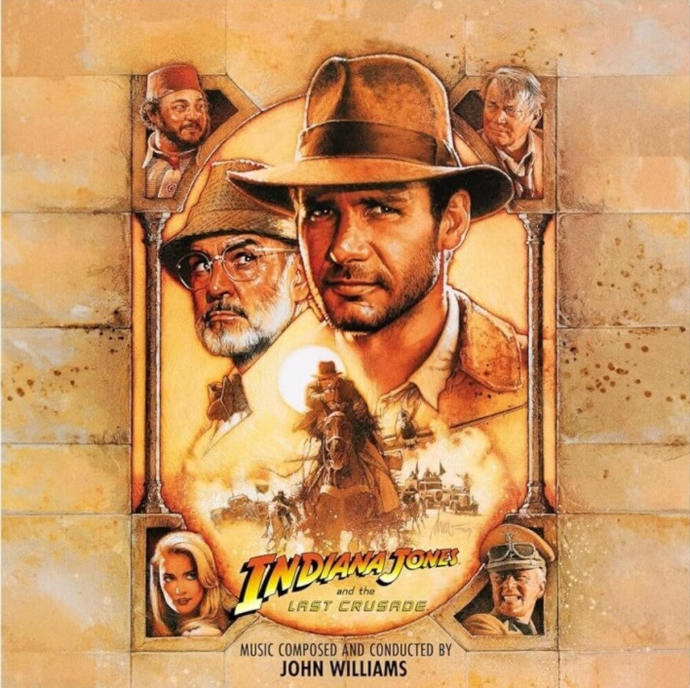 the album cover for Williams, John - Indiana Jones And The Last Crusade (Original Soundtrack)