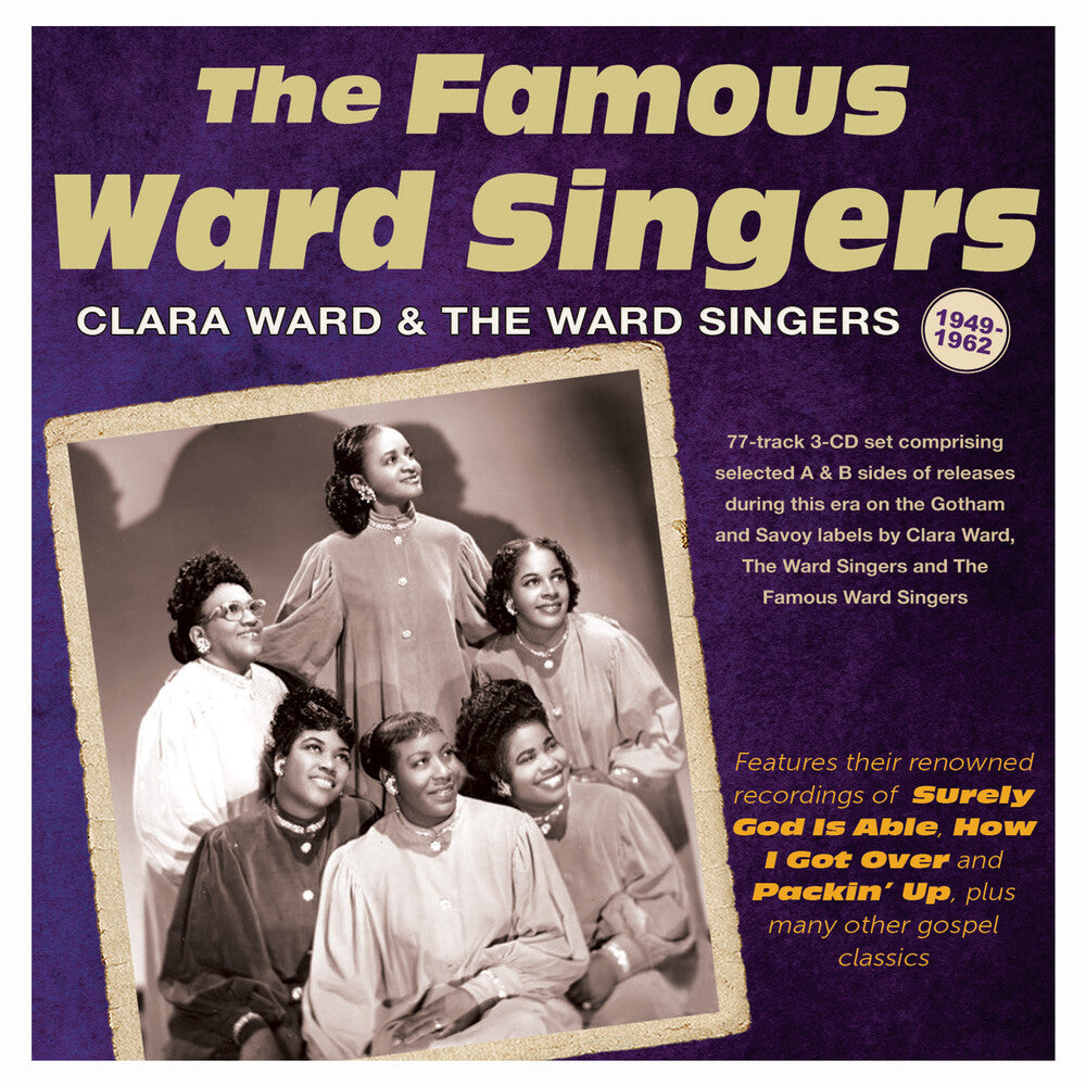 the album cover for Clara Ward  & The Ward Singers - Famous Ward Singers 1949-62