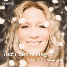 the album cover for Barber / Bernstein / Liebeck - But I Like To Sing (Hybr)