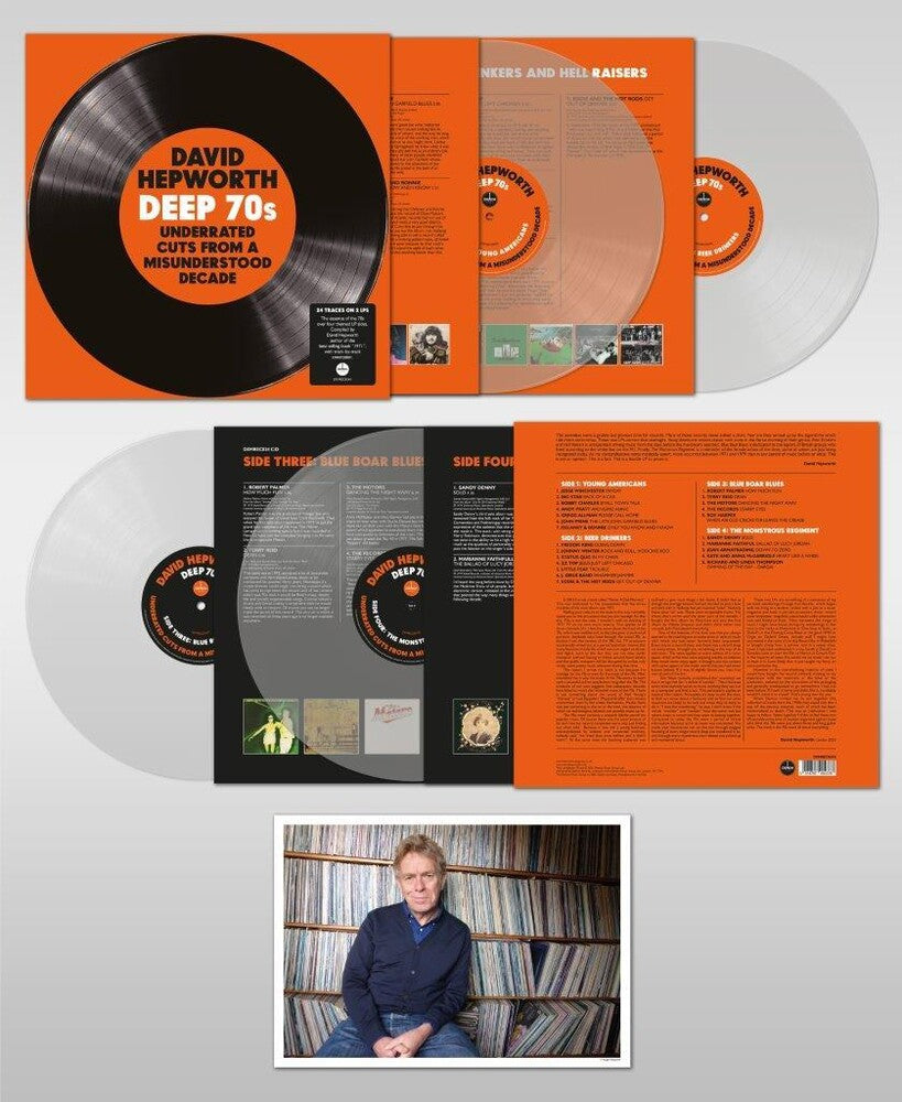 the album cover for Hepworth's Deep 70s: Underrated Cuts / Various - Hepworth's Deep 70s: Underrated Cuts / Various