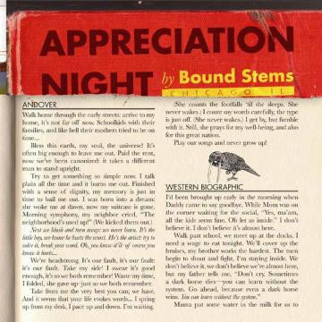 Bound Stems - Appreciation Night [CD]