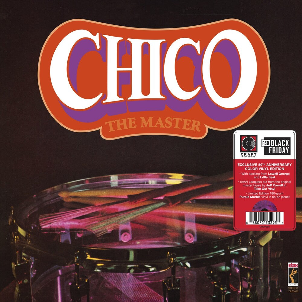 the album cover for Chico Hamilton - The Master (50th Anniversary Edition) [RSD Black Friday 2023]