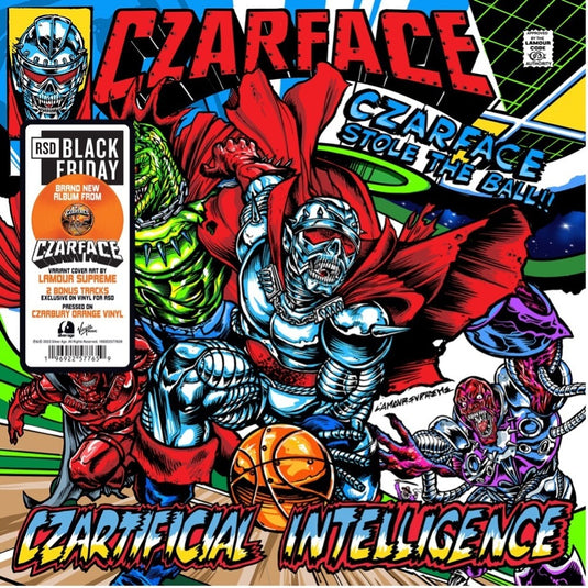 the album cover for Czarface - Czartificial Intelligence (Stole The Ball Edition) [RSD Black Friday 2023]
