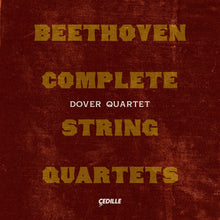 the album cover for L Beethoven .V. / Dover Quartet - Complete String Quartets