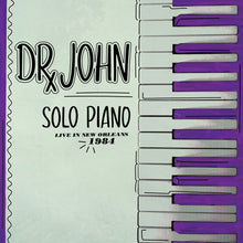 Dr. John - Solo Piano Live In New Orleans 1984 [180 Gram] (Purp) Vinyl Record