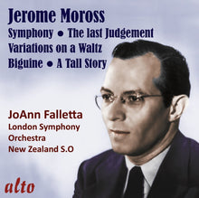 the album cover for Joann Falletta - Jerome Moross: Sym Last Judgement Biguine A Tall
