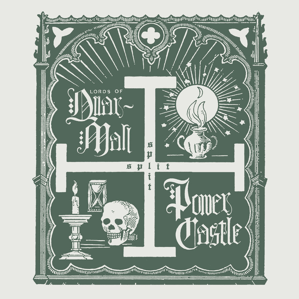 the album cover for Lords Of Quarmall & Power Castle - Split