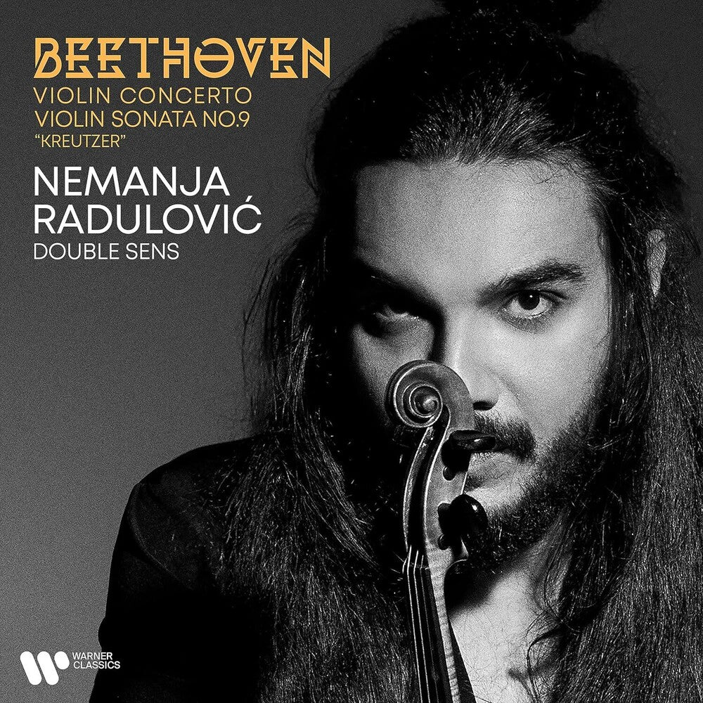 the album cover for Nemanja Radulovic - Beethoven: Concerto For Violin Kreutzer Sonata
