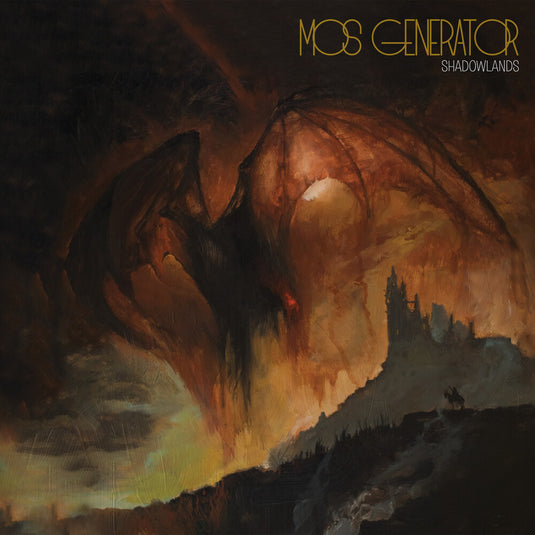 the album cover for Mos Generator - Shadowlands [Clear Vinyl] [Limited Edition] [Remastered]