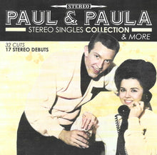 the album cover for Paul & Paula - Hey Paula-Stereo Singles Collection