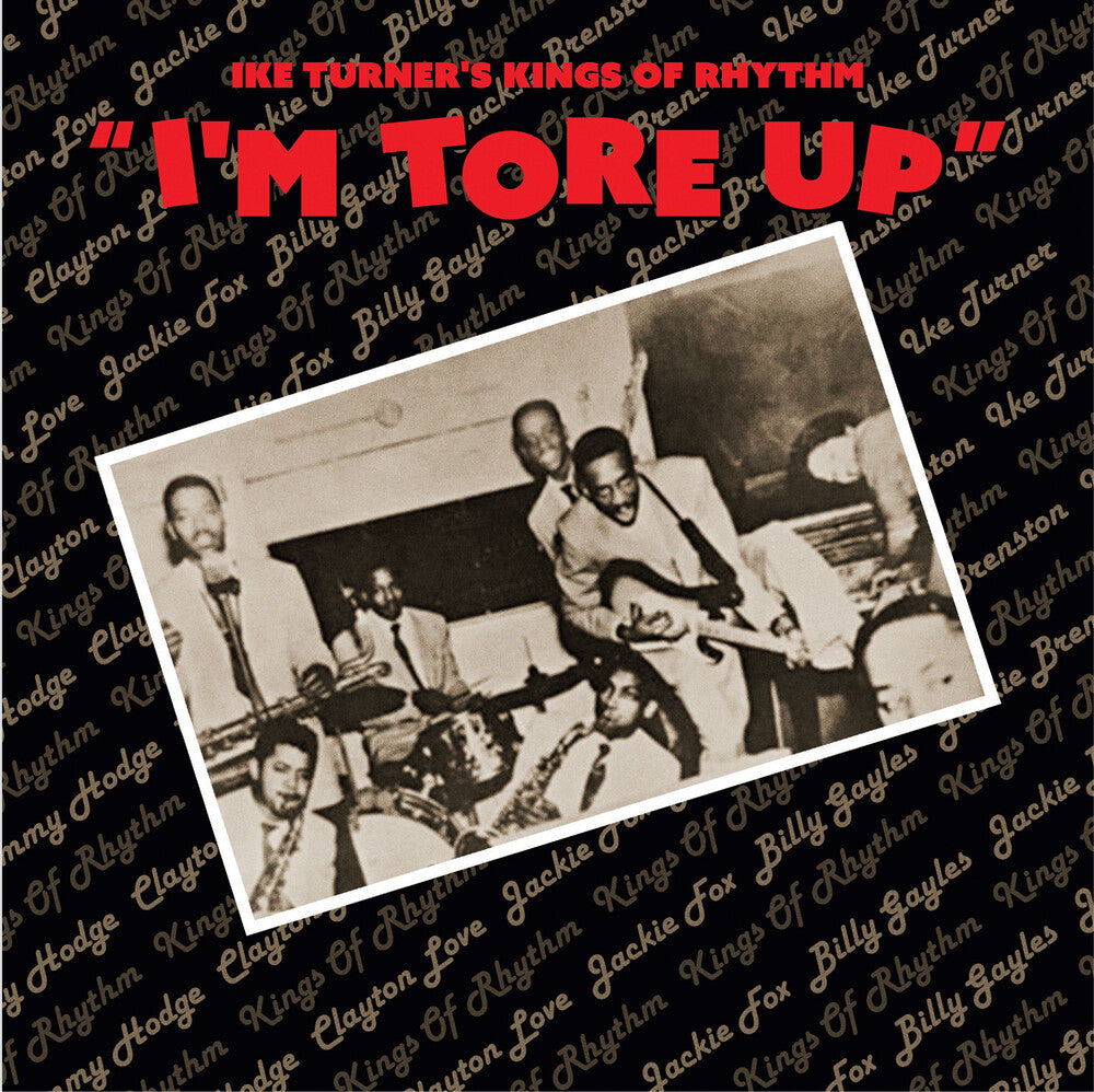 the album cover for Ike Turner's King Of Rhythm - I'm Tore Up (Mod)
