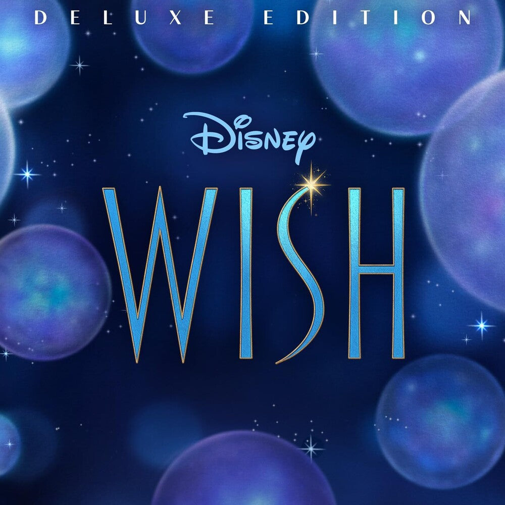 the album cover for Wish - O.S.T. (Blue) (Colv) (Ita) - Wish - O.S.T. (Blue) [Colored Vinyl] (Ita)