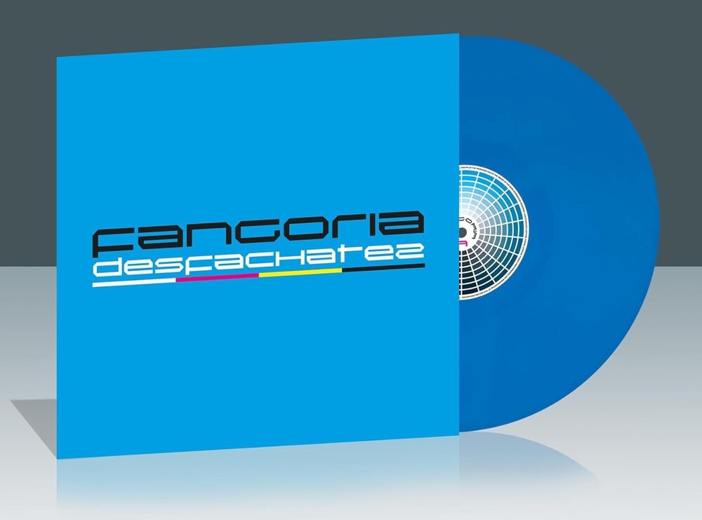 the album cover for Fangoria - Desfachatez (Blue) [Colored Vinyl] (Spa)