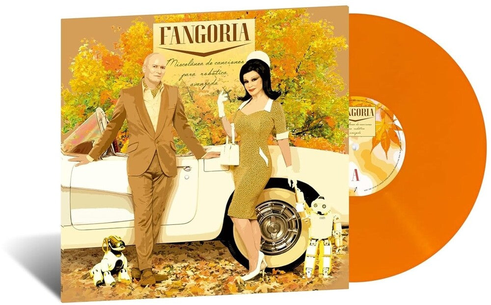 the album cover for Fangoria - Miscelanea De Canciones Para Robotica Avanzada