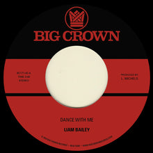the album cover for Liam Bailey - Dance With Me B/W Mercy Tree