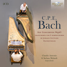 C Bach .F.E. - Six Concertos, Wq43 Transcribed For 2 Harpsichords [CD]