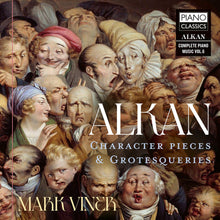the album cover for Alkan / Viner - Character Pieces & Grotesqueries