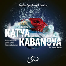 the album cover for London Symphony Orchestra & Sir Simon Rattle - Janacek: Katya Kabanova