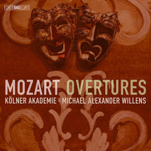 the album cover for Mozart / Akademie - Overtures (Hybr)