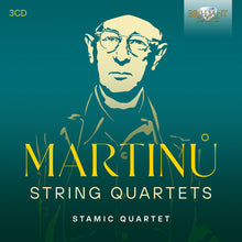 the album cover for Martinu / Stamic Quartet - String Quartets