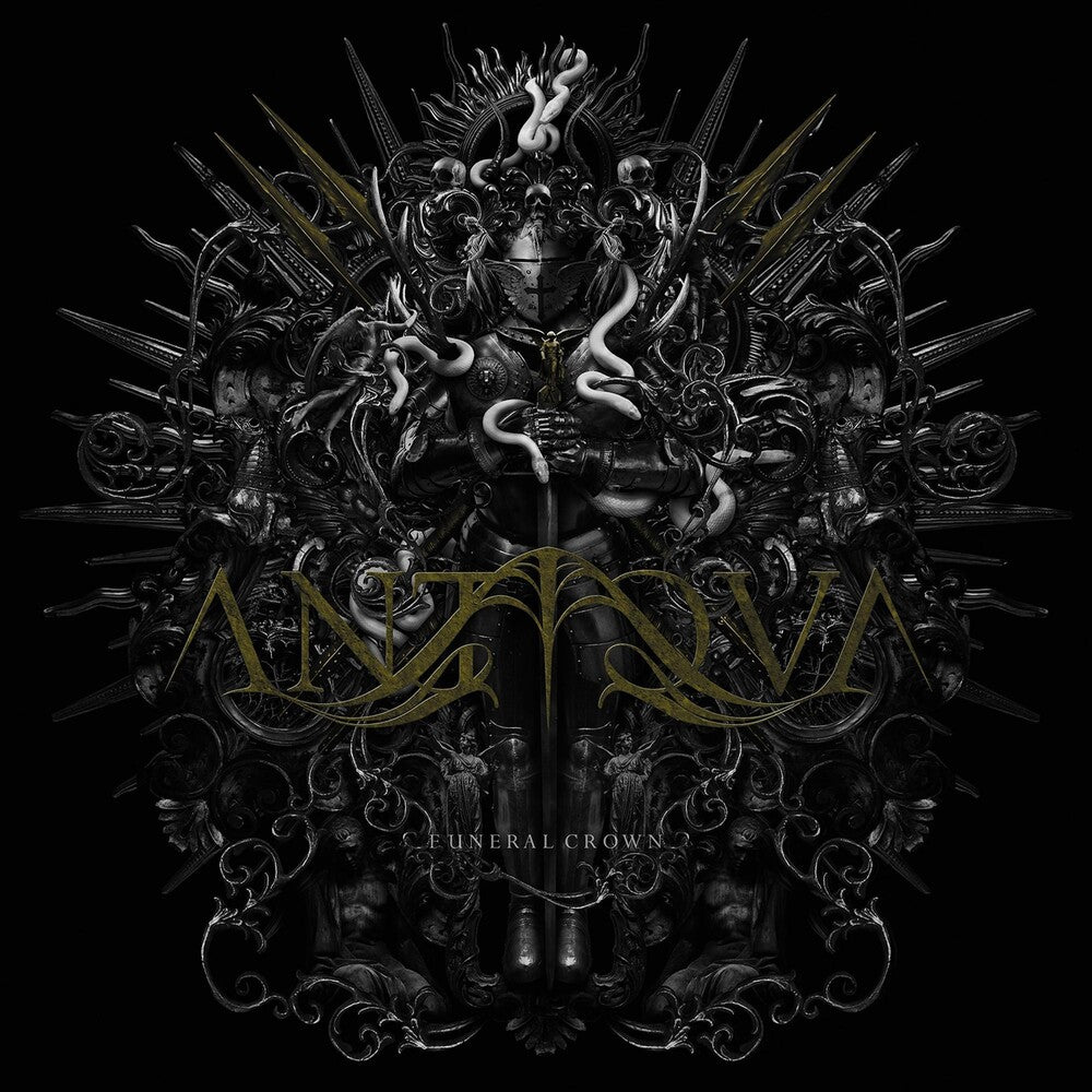 the album cover for Antiqva - Funeral Crown [Colored Vinyl] (Wht)