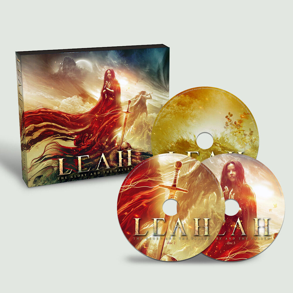 the album cover for LEAH - Glory And The Fallen (Bonus Cd) (Box) [Deluxe] [Limited Edition]
