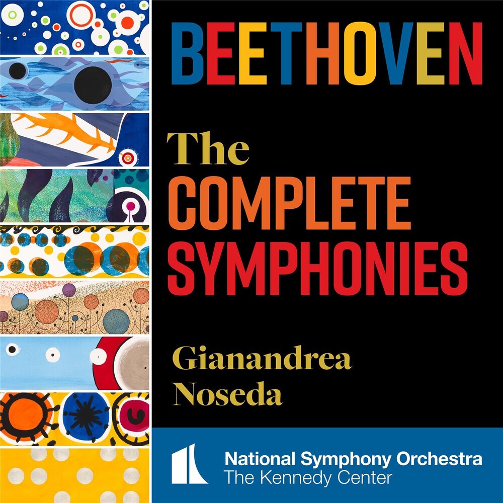 the album cover for National Symphony Orchestra - Beethoven: Complete Symphonies (Box) (Wbr)