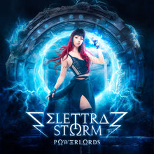 the album cover for Elettra Storm - Powerlords