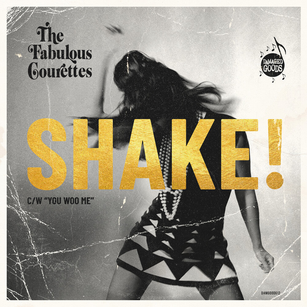 the album cover for Courettes - Shake [Colored Vinyl] (Gol)