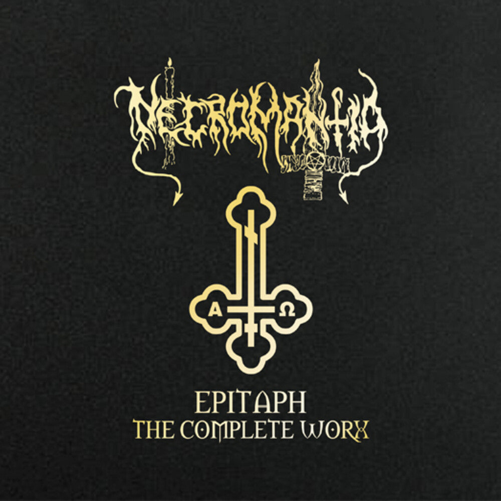 the album cover for Necromantia - Epitaph: The Complete Worx (Blk) (Box) [Colored Vinyl]